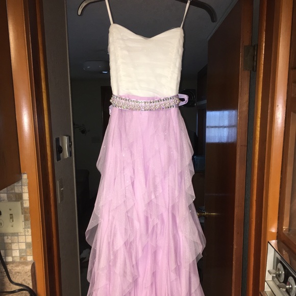 windsor purple sparkly dress